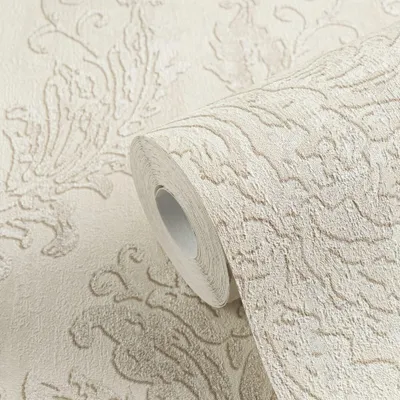 Obrázek produktu pro Tapeta s barokním vzorem béžová krémová - ušlechtilá damašková tapeta s elegantní strukturou - netkaná tapeta AS-Creation (KG-174713)