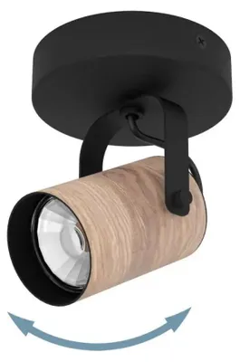 Produktbild von Strahler GU10 schwarz EGLO CAYUCA
