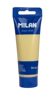 Obrázok produktu pre Akrylová farba v tube 75ml zlatá MILAN