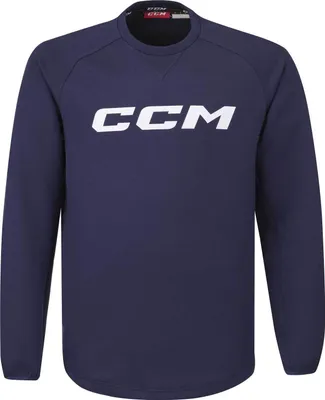 Produktbild von CCM Locker Room Fleece Crew SR Navy XL SR