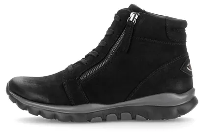 Produktbild von Gabor Damen Erwachsene Mid Cut 0800.01.001 Reißverschluss Wildleder Black Mel. 4