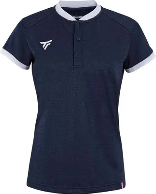 Zdjęcie produktu dla Koszulka polo z krótkim rękawem Tecnifibre Team Mesh Niebieska M Damskie Niebieska M