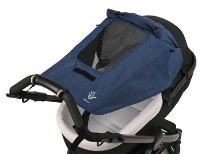 Image de Protection solaire pour poussettes avec protection latérale