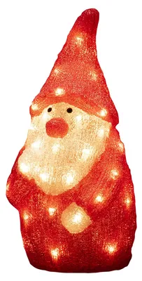 LED-Weihnachtsmann, Acryl, 40 warmweiße LEDs, 24V, IP44