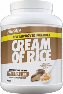 Produktbild von Per4m Cream of Rice (2000g) Chocolate Peanut Butter - Funktionelle Lebensmittel - Superfoods