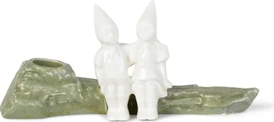 Obrázok produktu pre Kähler Design - Vianočné rozprávky - Sviečka na sviečku Christmas Hug 8,5 cm, biela
