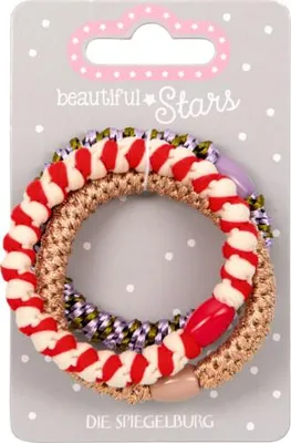 Produktbild von Beautiful Stars - Haargummis Geflochten