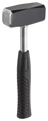 Produktbild von Ruthe Fäustel Stahlrohr mit PVC-Griff - Länge 260 mm, Kopfgewicht 1250 g