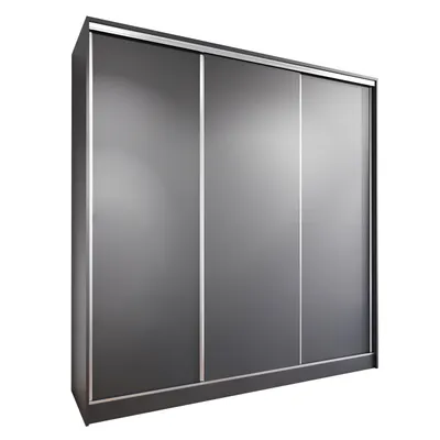 Produktbild von Schiebetürenschrank BRITTO B 200 schwarz