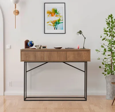 Obrázek produktu pro Skye Decor, Mia- MiaSPH, barva ořech, černá, komoda, 90x120x36 cm, 100% melaminovaná dřevotříska