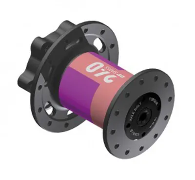 Produktbild von DT Swiss Nabe MTB VR 240 EXP 28 Loch schwarz - leichte, steife Lefty-Vorderra....