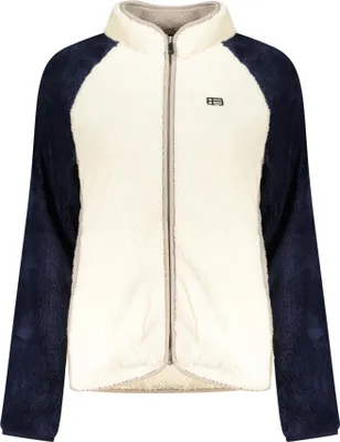 Produktbild von Gefüttertes Damen-Langarmshirt mit Kontrastdetails und Reißverschluss