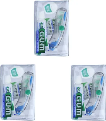 Produktbild von 3x GUM Reiseset Original White