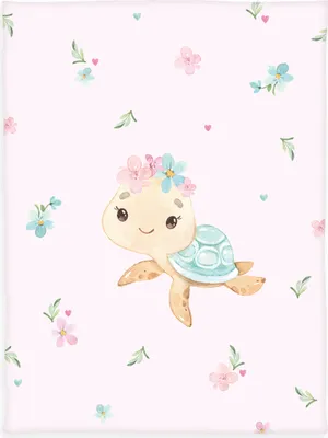 Produktbild von Little turtle Microfaserflausch-Decke