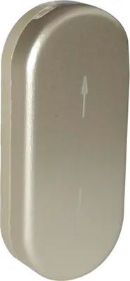 Produktbild von ROTO Steckrosette ROTOLINE - m. Schiebehangerl, Aluminium champagne eloxiert