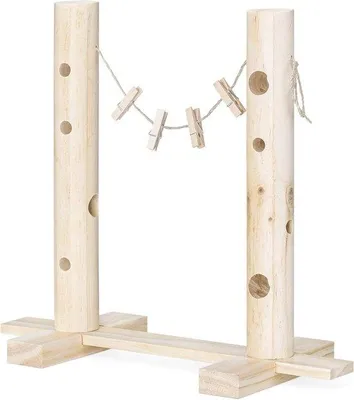 Immagine prodotto di Albero da mangime per roditori in legno