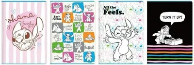 Produktbild von Notizbuch A5/60 Seiten, Stitch-Linierung (5 Stück) – Beniamin