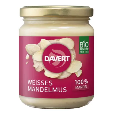 Image de DAVERT Pâte à tartiner, purée d'amandes blanches, 250g (paquet de 3)