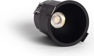 Produktbild von LED Downlight 10W Schnitt Ø 63 mm Deep 2700K Schwarz Warmweiß
