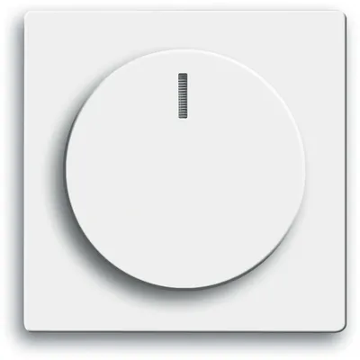 Produktbild von BJ Zentralscheibe für 6540-84-102 Drehdimmer davos/studioweiß
