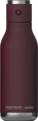 Produktbild von Asobu - Wireless Beat - isolierte Edelstahlflasche mit BT Lautsprecher rot