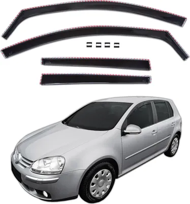 Obrázok produktu pre J&J Automotive | SCOUTT Okenné deflektory pre Volkswagen Golf 5 5D 2004-2011 4ks