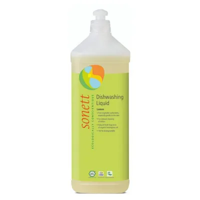 Zdjęcie produktu dla SONETT Płyn do mycia naczyń - cytrynowy 1 l