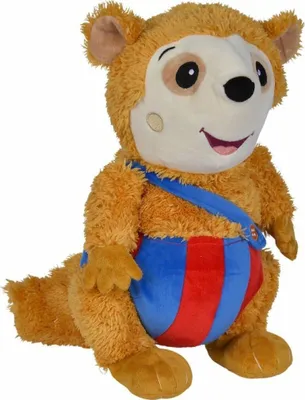 Produktbild von Simba 109241017 - Bobo Siebenschläfer Kuscheltier, Sing mit mir Plüschtier,