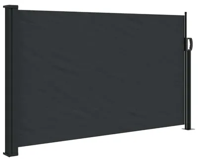 Produktbild von vidaXL Seitenmarkise Ausziehbar Schwarz 120x500 cm