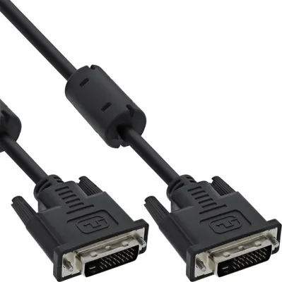 Obrázok produktu pre InLine 4043718023325, 3 m, DVI-D, DVI-D, Samec, Samec, Čierna