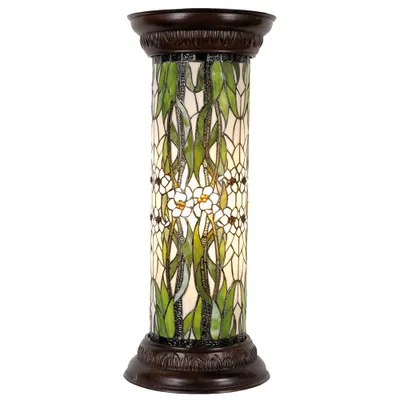Produktbild von LumiLamp 5LL-5539 Tiffany Stehlampe Grün Weiß 31x78 cm