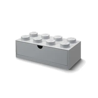 Produktbild von NHG LEGO Auszieh-Schublade Desk Drawer 8 - Grey, Kunststoff, 31 x 15 x 11 cm, 40211740