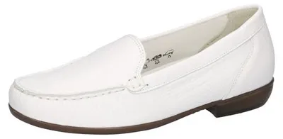 Obrázok produktu pre Waldläufer Hina, mokasíny, jelenica (hladká koža), biela, šírka H 437502-199-150 40 1/2