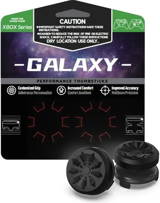 Obrázok produktu pre INF Čierne krytky joysticku pre Xbox Series/Xbox 360/Switch Pro