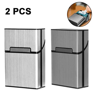 Produktbild von Aluminium Zigarettenetuis von Magnetisierte Deckel, Elegante Entwurf Aluminium Zigaretten Kasten