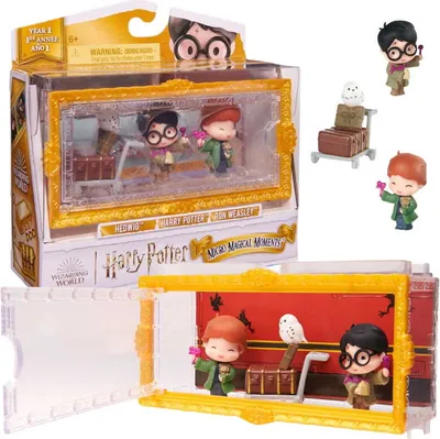 Image de SPIN MASTER | Set de mini-figurines - Harry Potter - 3,8 cm - Un plaisir magique à collectionner - Idéal pour les fans