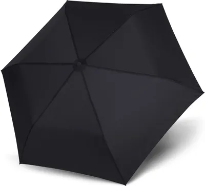 Produktbild von doppler Taschenregenschirm Regenschirm Zero,99 Uni Simply Black schwarz
