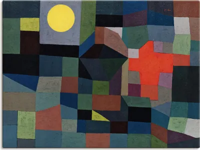 Produktbild von ARTland Leinwandbild Feuer bei Vollmond. 1933/353 Größe: 60x45 cm