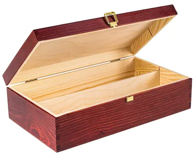 Productafbeelding van Creative Deco Rode Wijn Houten Doos, 35 x 20 x 10 cm