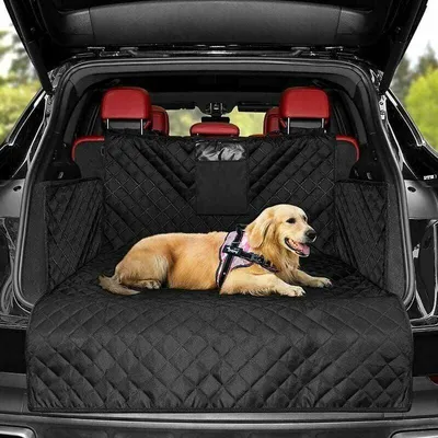 Obrázek produktu pro Ochranný kryt kufru auta pro psy Voděodolný a protiskluzový ochranný kryt kufru pro univerzální automobily a SUV 185×104×33 cm