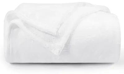 Immagine prodotto di Coperta in pile extra morbida, 130 x 150 cm, 100% microfibra, ideale per il divano