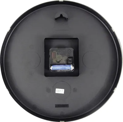 Produktbild von UNILUX Wanduhr POP GREY 400094283 +Batterien metallgrau