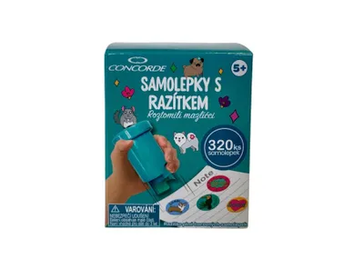 Obrázok produktu pre Samolepky s pečiatkou CONCORDE - Roztomilí miláčikovia