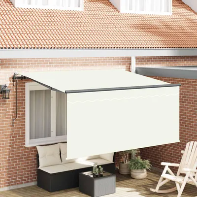 Obrázok produktu pre Maison Exclusive – zatahovacia markíza, krémová, 300 x 200 cm, látka