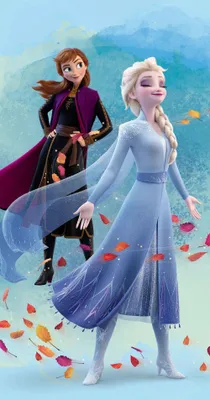Produktbild von Anna Elsa Frozen Wind Duschtuch Badetuch Handtuch 70 x 140cm