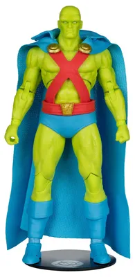 Obrázok produktu pre DC Direct, akčná figúrka Martian Manhunter (Justice League #77), výška 7 palcov, od spoločnosti McFarlane Toys, s ilustráciou z komiksu