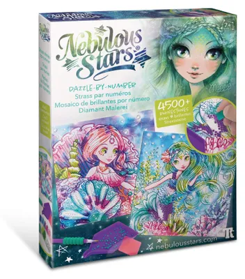 Imagen del producto de Kit creativo para crear diseños con strass, con diamantes de colores, para niños a partir de 7 años, kit de manualidades para hacer tú mismo