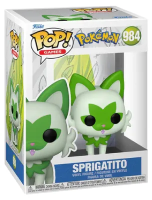 Produktbild von Pokémon - Sprigatito 984 - Funko Pop! Vinyl Figur