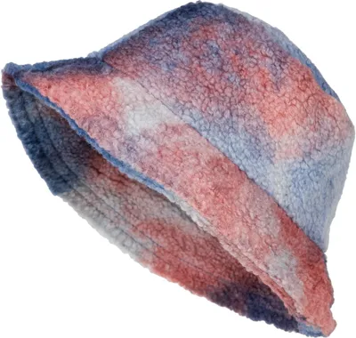 Image de Chapeau de pêche pour femmes styleBREAKER en Fourrure artificielle, effet dégradé, chapeau seau chaud pour l'automne et l'hiver, motif dégradé multicolore, référence 04025038