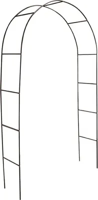 Produktbild von Metall Rosenbogen grün 140x240cm Rankhilfe Torbogen Kletterhilfe Gartenbogen Rankgitter